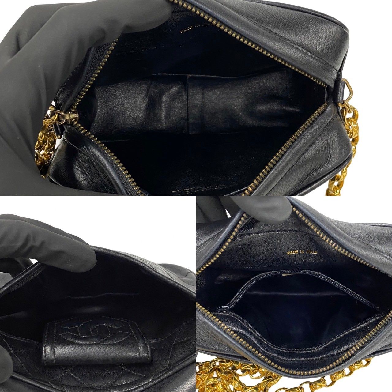 極 美品 箱 袋付き シール有 1番台 CHANEL シャネル マトラッセ 