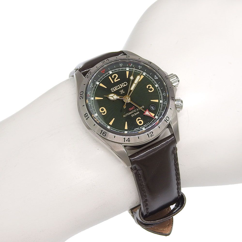 本物保証】 超美品 セイコー SEIKO プロスペックス アルピニスト GMT