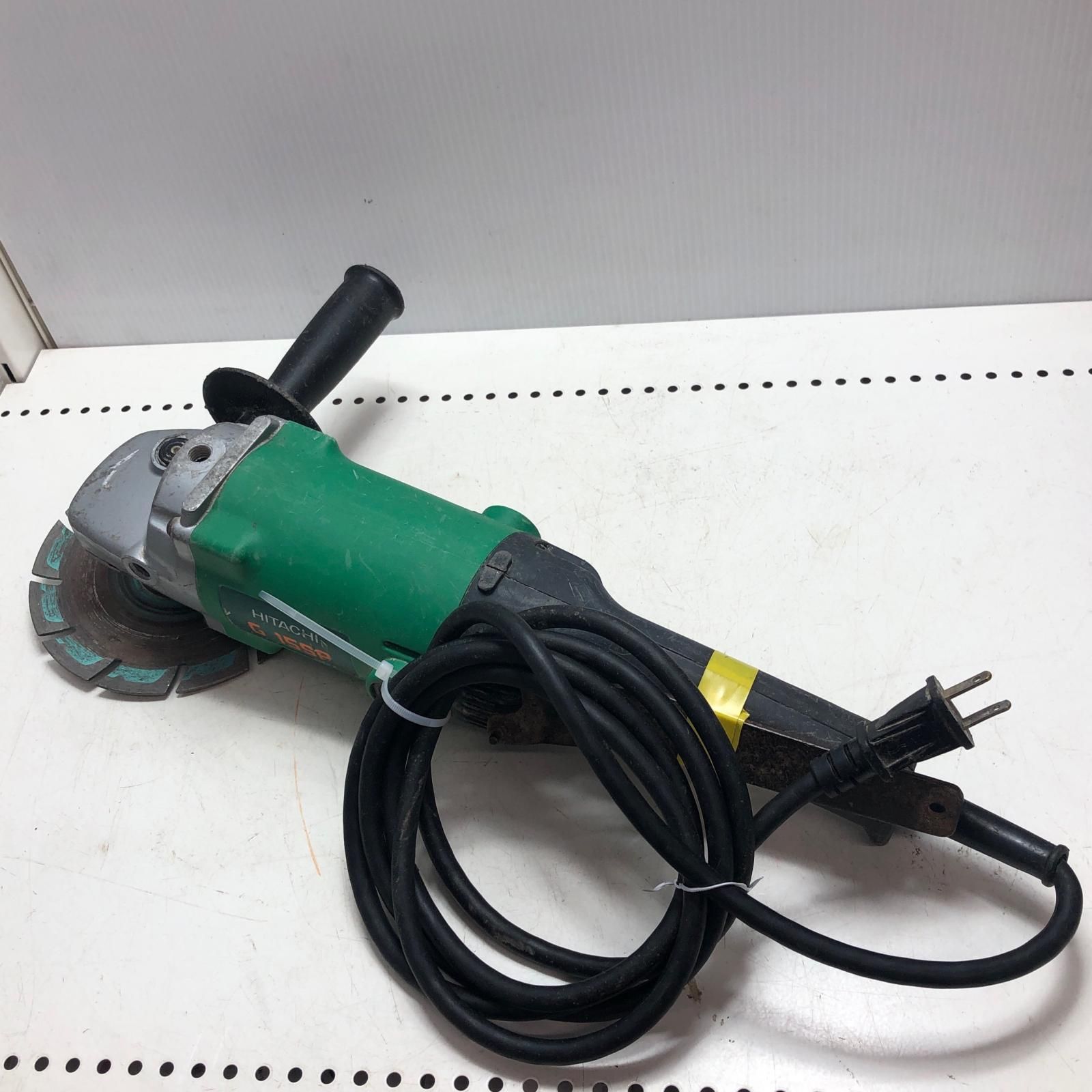 HITACHI 日立 150mm電気ディスクグラインダー G15SP グリーン - メルカリ