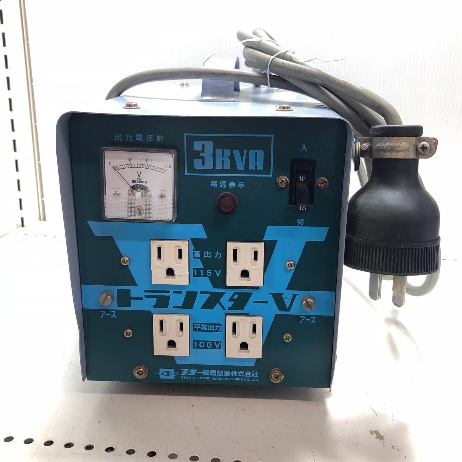 スター電器 変圧器 STV-3000