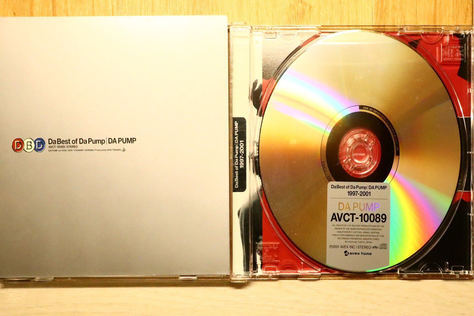 DA PUMP Feeli'n good収録　並の中古ラベル面に書込みあり 国内盤CD☆ダ・パンプ/DA PUMP□ Da Best Of Da Pump 【AVCT10089