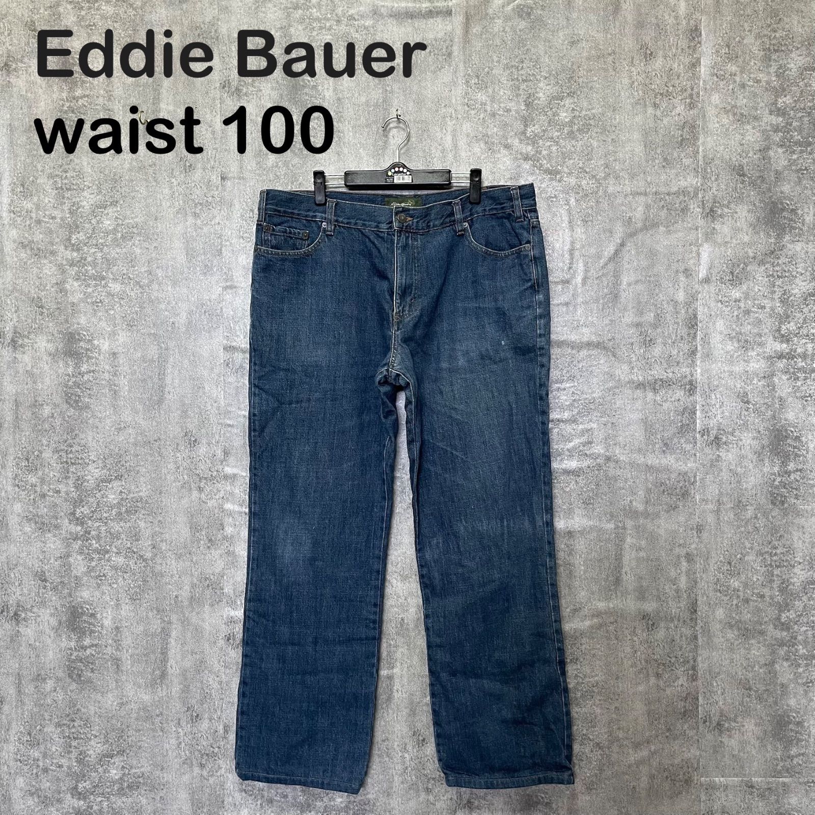 T-1212】Eddie Bauer エディーバウアー デニムパンツ メンズXL相当 