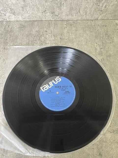 中古】鄧麗君 ﾃﾚｻﾃﾝ TERESA TENG BEST20 ﾚｺｰﾄﾞ ｱｼﾞｱの歌姫 ﾋﾟﾝﾅｯﾌﾟ