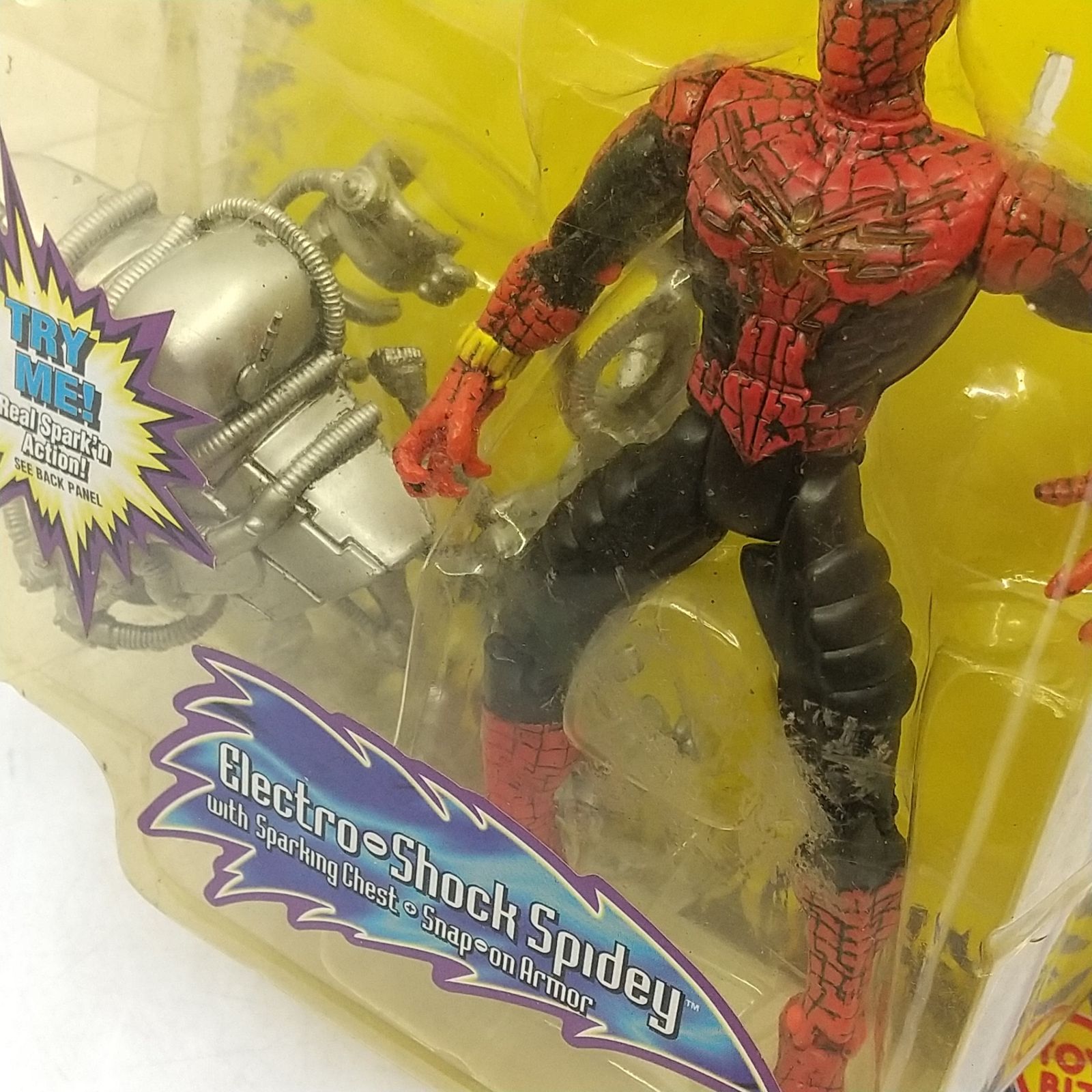 エレクトロスパークショックスパイダーマン アクションフキギュア