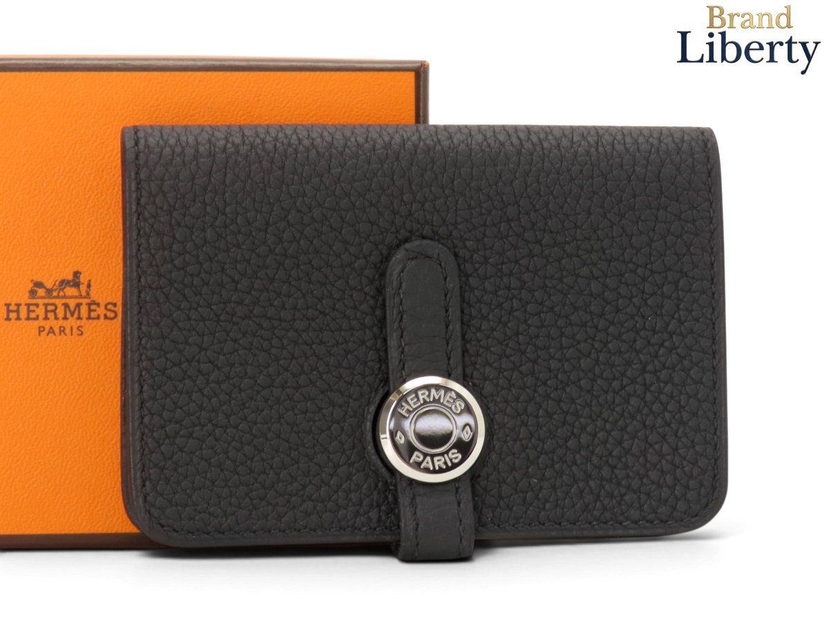 未使用】エルメス HERMES ドゴン カードケース パスケース 名刺入れ 
