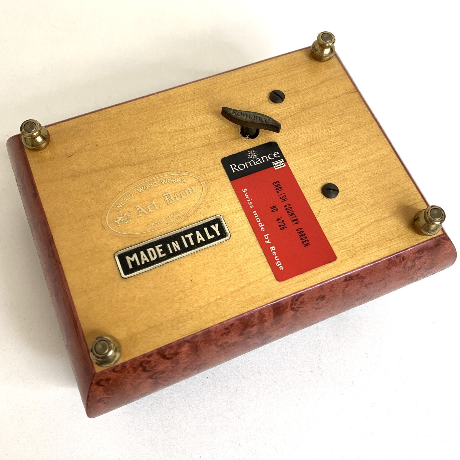 中古品】Reuge Romance ENGLISH COUNTRY GARDEN No.4726 リュージュ