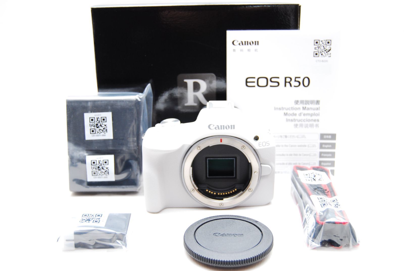 ☆未使用品 Canon ミラーレス一眼カメラ EOS R50 ボディ(レンズなし 