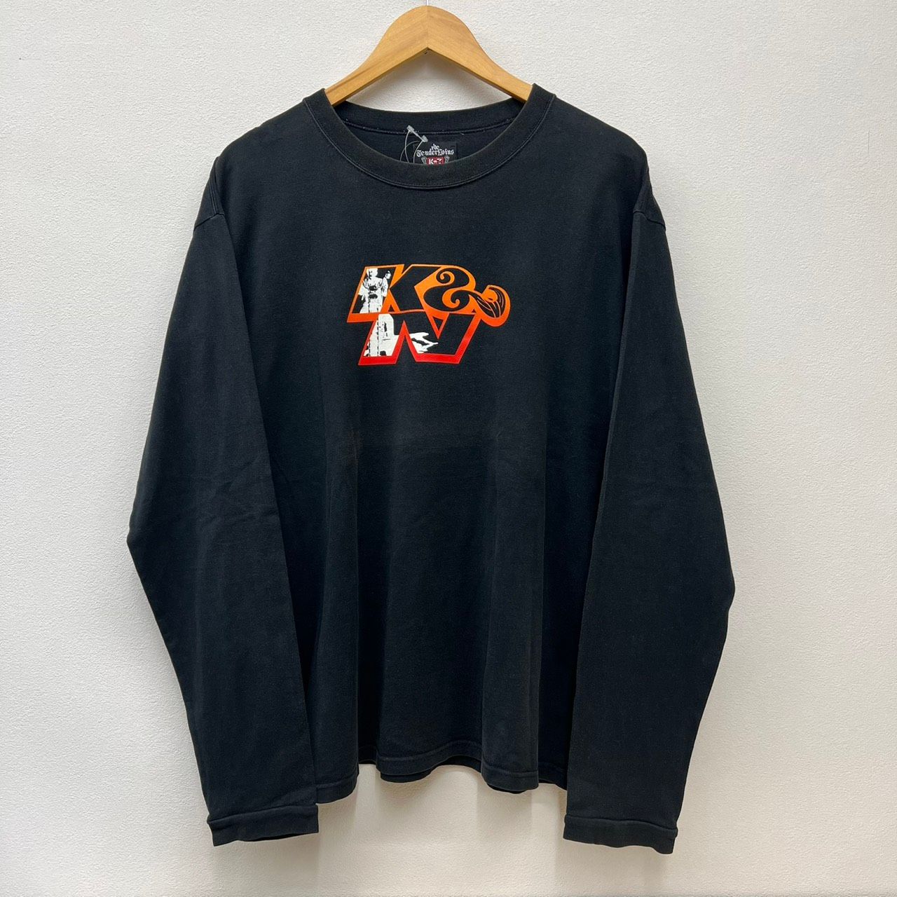 安い買付 TENDERLOINテンダーロインKseven長袖ニットポロシャツM 