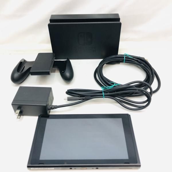 中古】本体S）ｼﾞｬﾝｸ)Switch本体 ｹｰﾌﾞﾙ/ｸﾞﾘｯﾌﾟ付き 動作未保証[22
