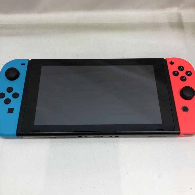 Nintendo Switch 本体　赤青　ジャンク品 中古】本体S）ｼﾞｬﾝｸ)Switch 青/赤 動作未保証 [22][240022207825