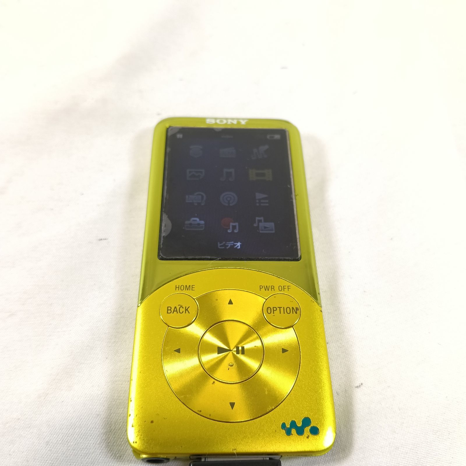 動作品 SONY ウォークマン NW-S755 16GB イエロー WALKMAN 本体のみ