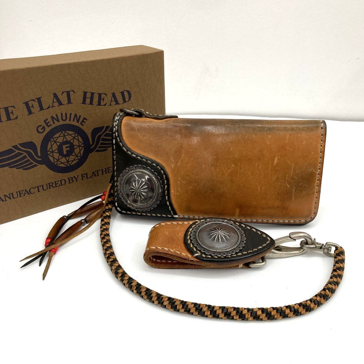 THE FLAT HEAD ザ フラットヘッド 長財布 レザーロングウォレット