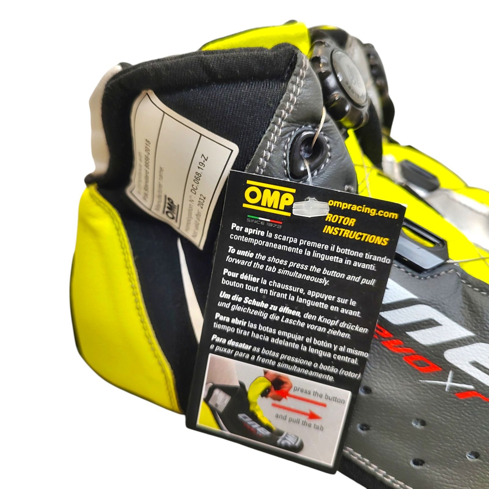 OMP オーエムピー One Evo X R Race Boots レーシング シューズ 41 