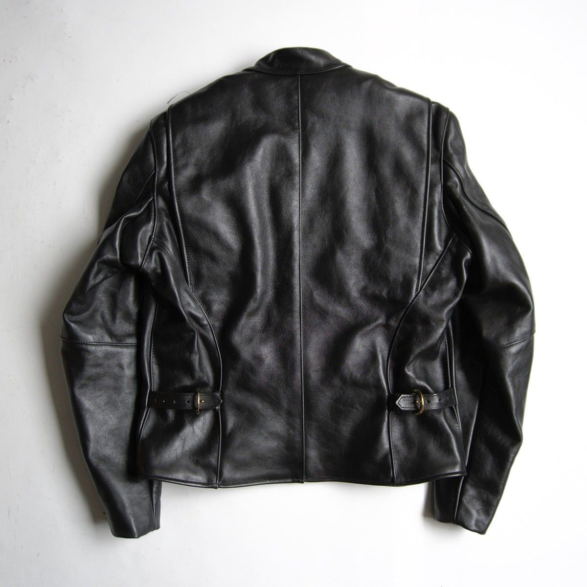 美品】 VANSON 【MODEL B シングルライダースジャケット】40 レザー