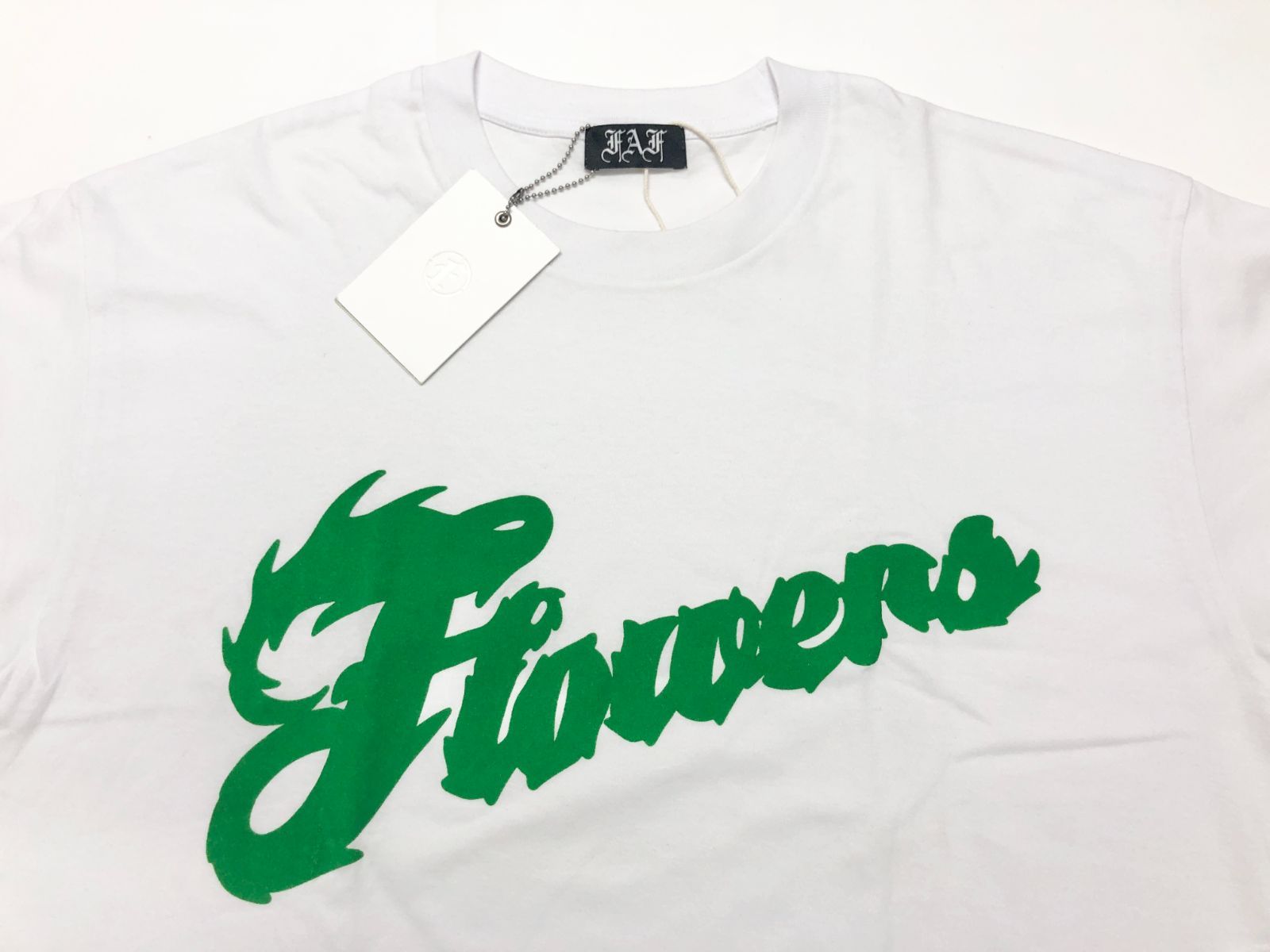 新品未使用 FAF（フェイクアスフラワーズ） オーバーサイズ スクリプト