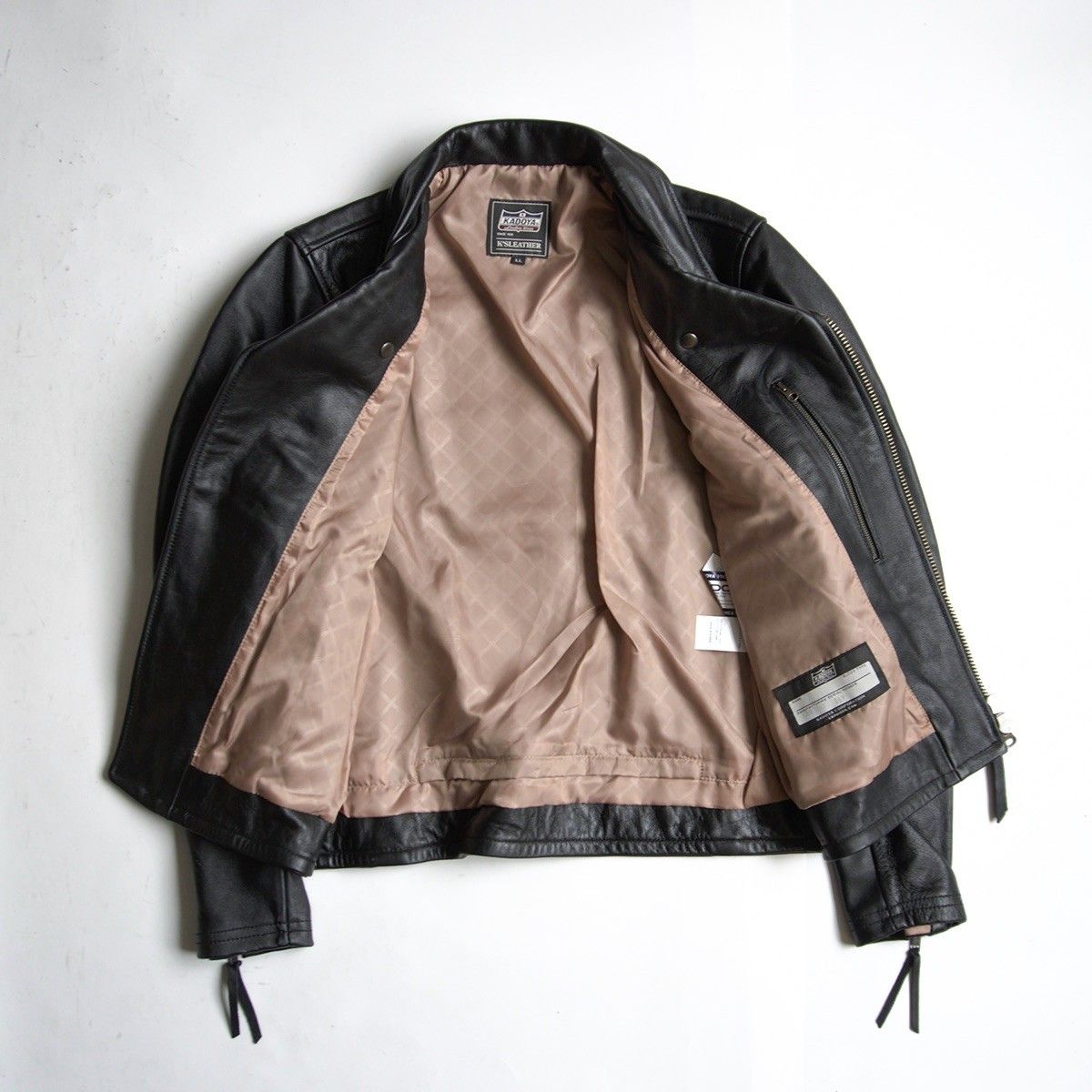 KADOYA ダブルライダースジャケット　size M カドヤ（KADOYA） K'S LEATHER ダブルライダース レザージャケット