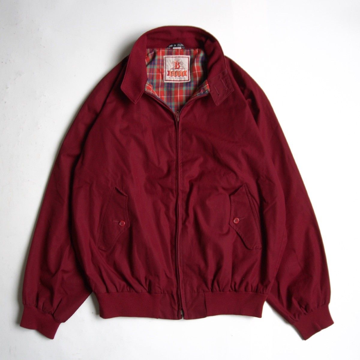 90s/美品】 BARACUTA 【OPTIジップ G9 スウィングトップ ハリントン