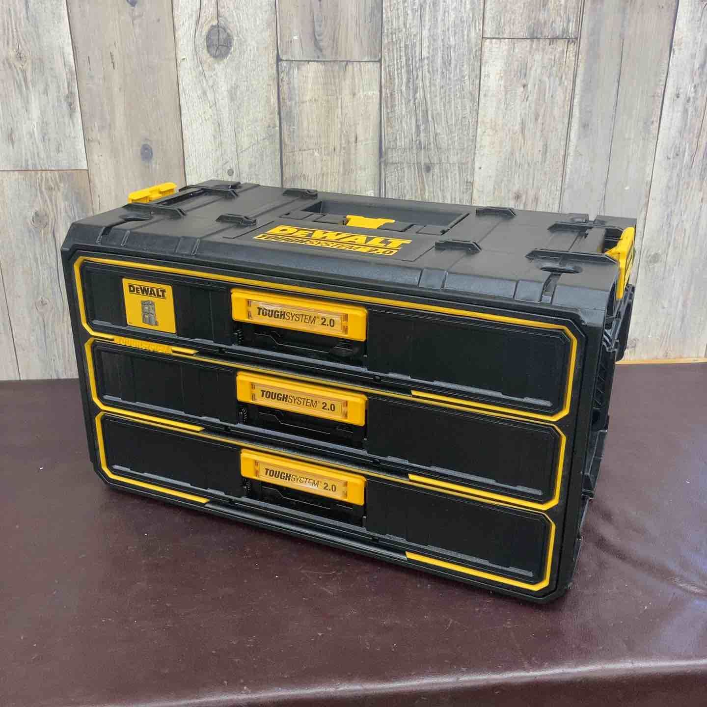 【中古品】 デウォルト(DEWALT) タフシステム2.0 3段引き出しチェスト DWST08330-1 【東大和店】