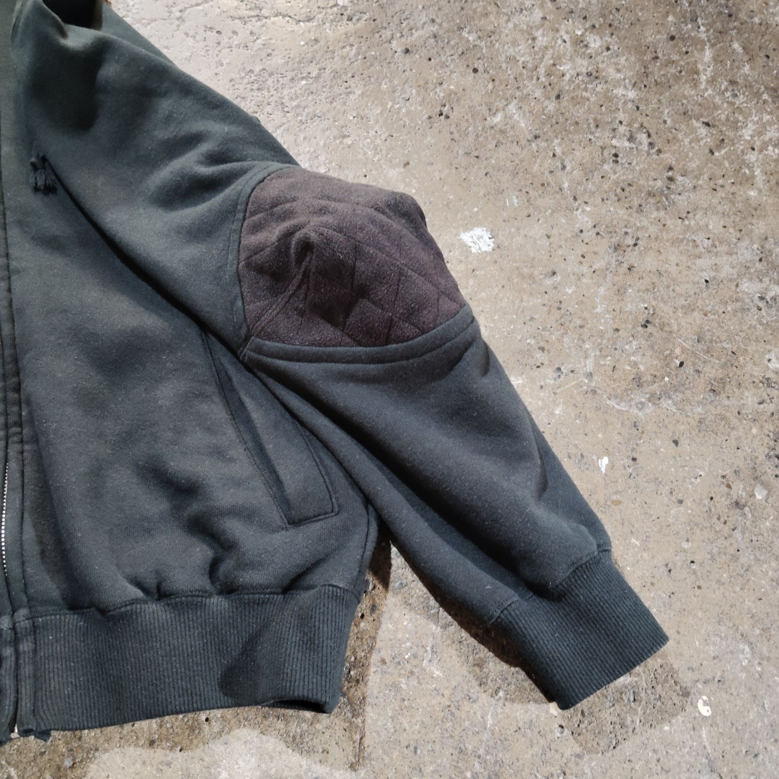 COMME des GARCONS HOMME PLUS 16aw エルボー切替ジップパーカー 裏 