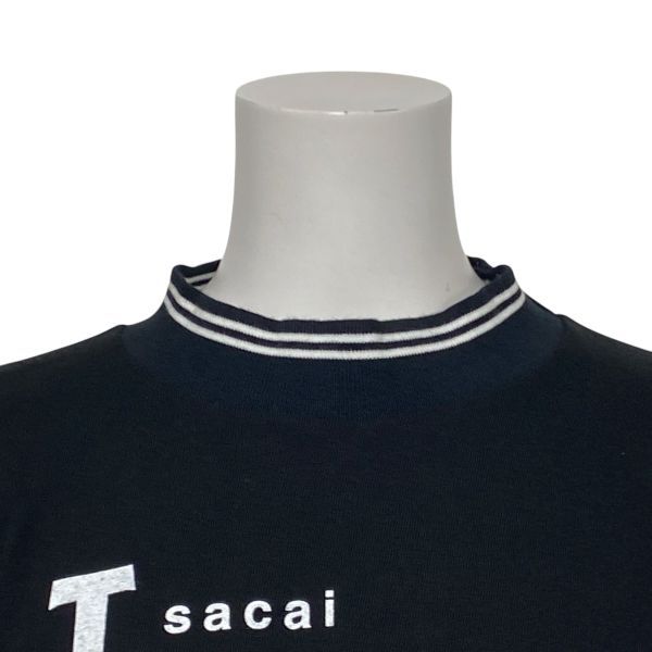 ◇ サカイ sacai ロゴTシャツ カットソー 半袖 TRANsition オーバー
