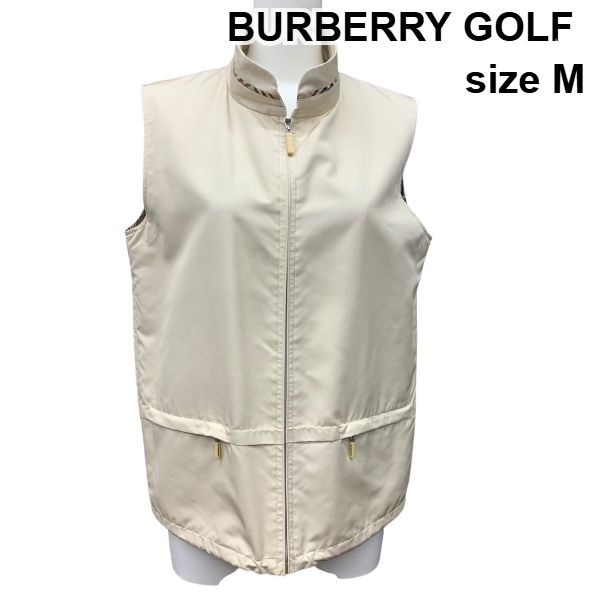 BURBERRY GOLF ベスト ゴルフ バーバリー バーバリーゴルフ ジップ