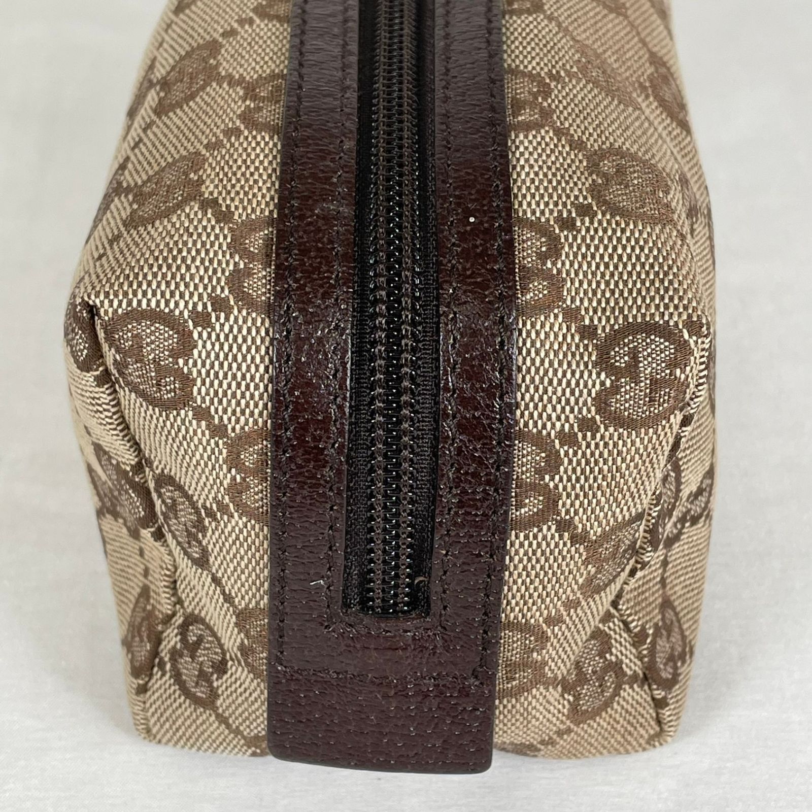 GUCCI グッチ ポーチ GGキャンバス 29595 002058 - メルカリ