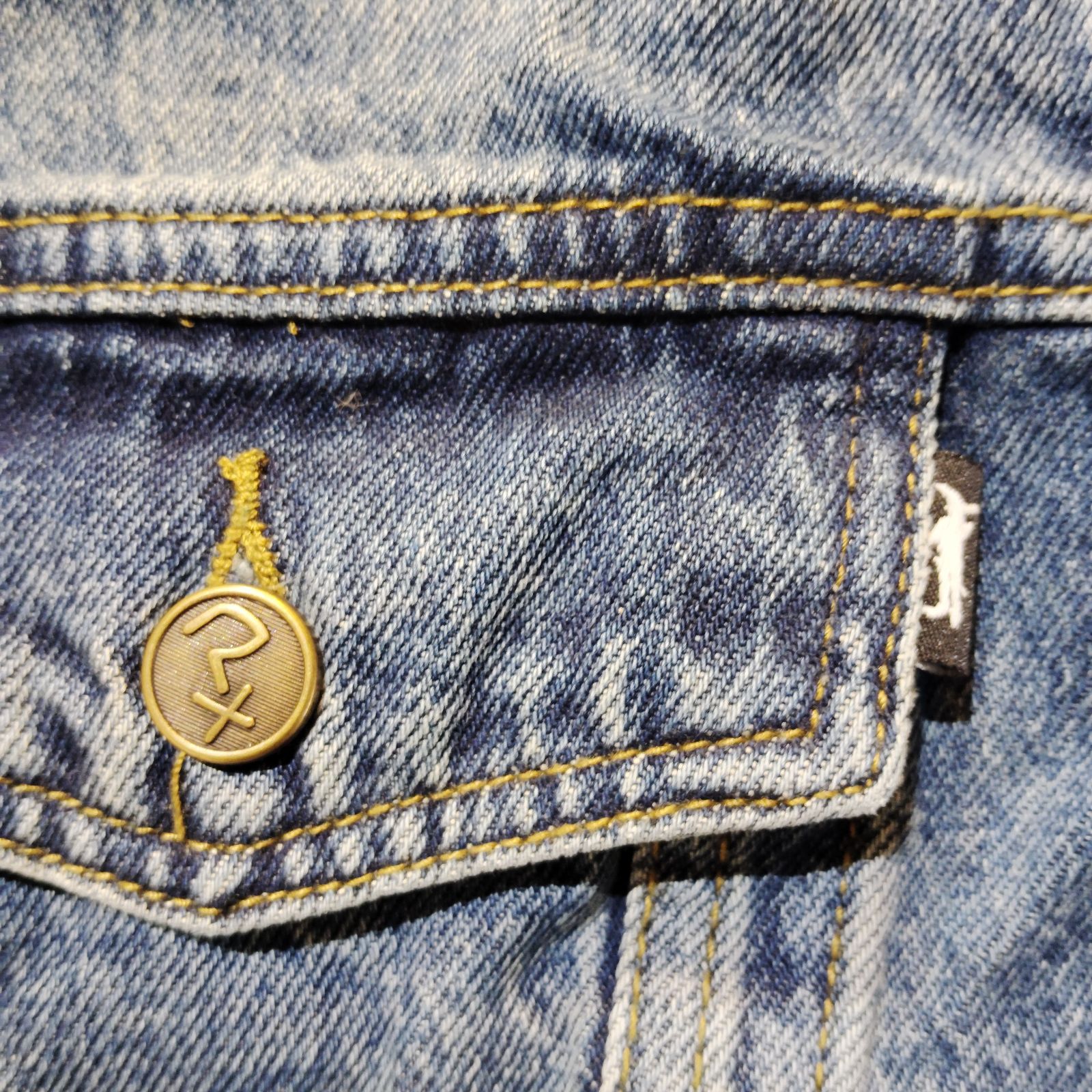 A Bunch Of Stuff Blue Denim Jacket デザインデニムジャケット