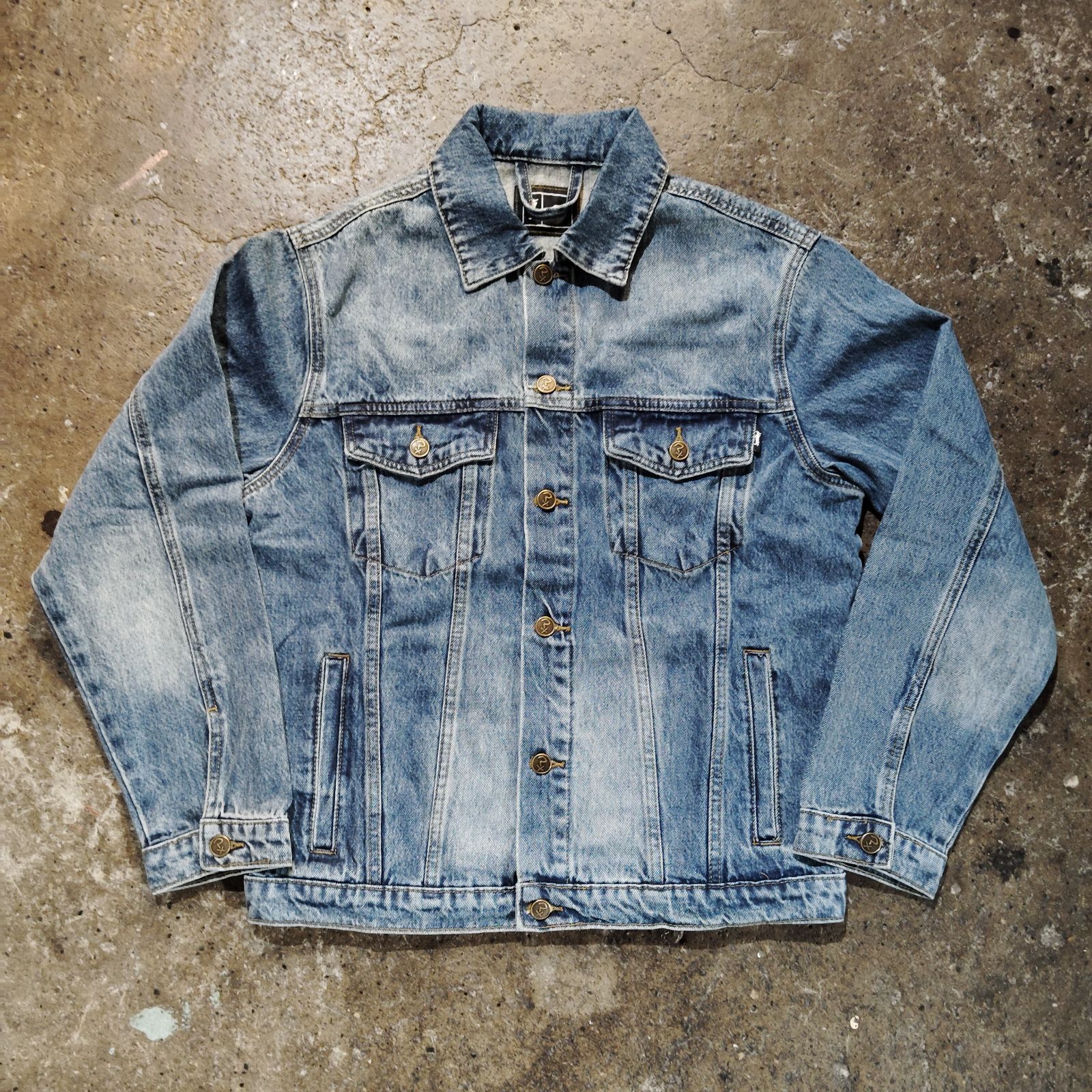 A Bunch Of Stuff Blue Denim Jacket デザインデニムジャケット