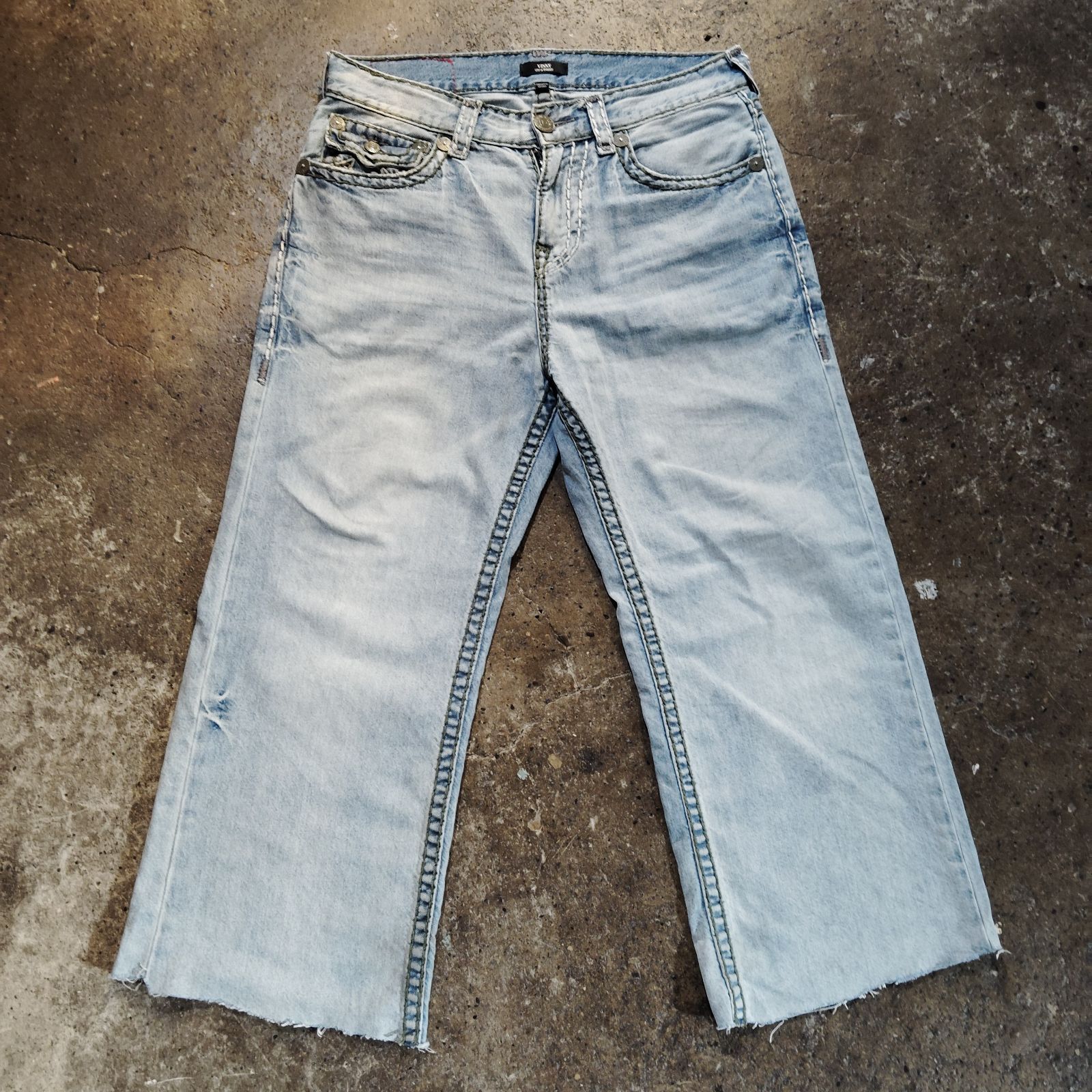 TRUE RELIGION Vinny Ultra Baggy Jeans デニムパンツ ストレート 