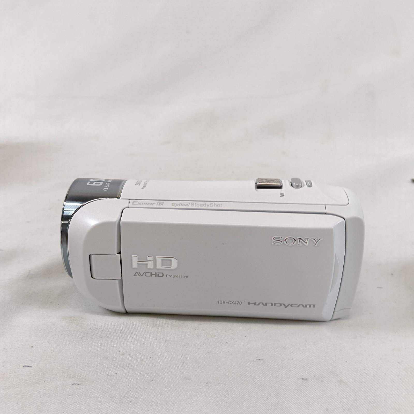 極美品 SONY HDR-CX470 W ビデオカメラ Handycam 光学30倍 ホワイト
