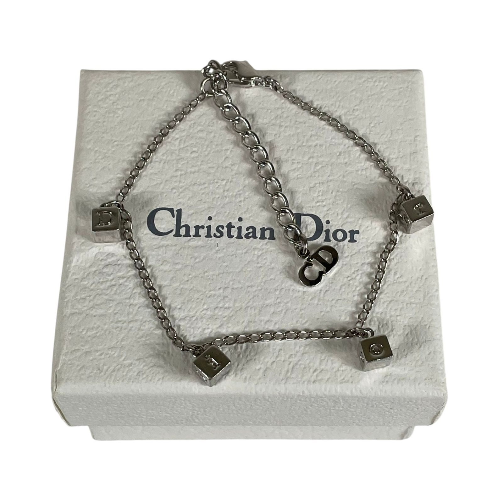 Christian Dior クリスチャンディオール ディオール ブレスレット ロゴ 