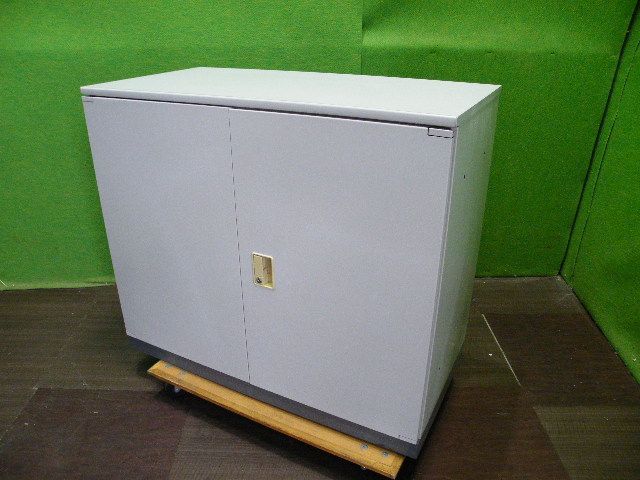 【KOKUYO/コクヨ】両開き書庫 カギなし （左側連結不可）BWN-S39F1■オフィスキャビネット■U-1021