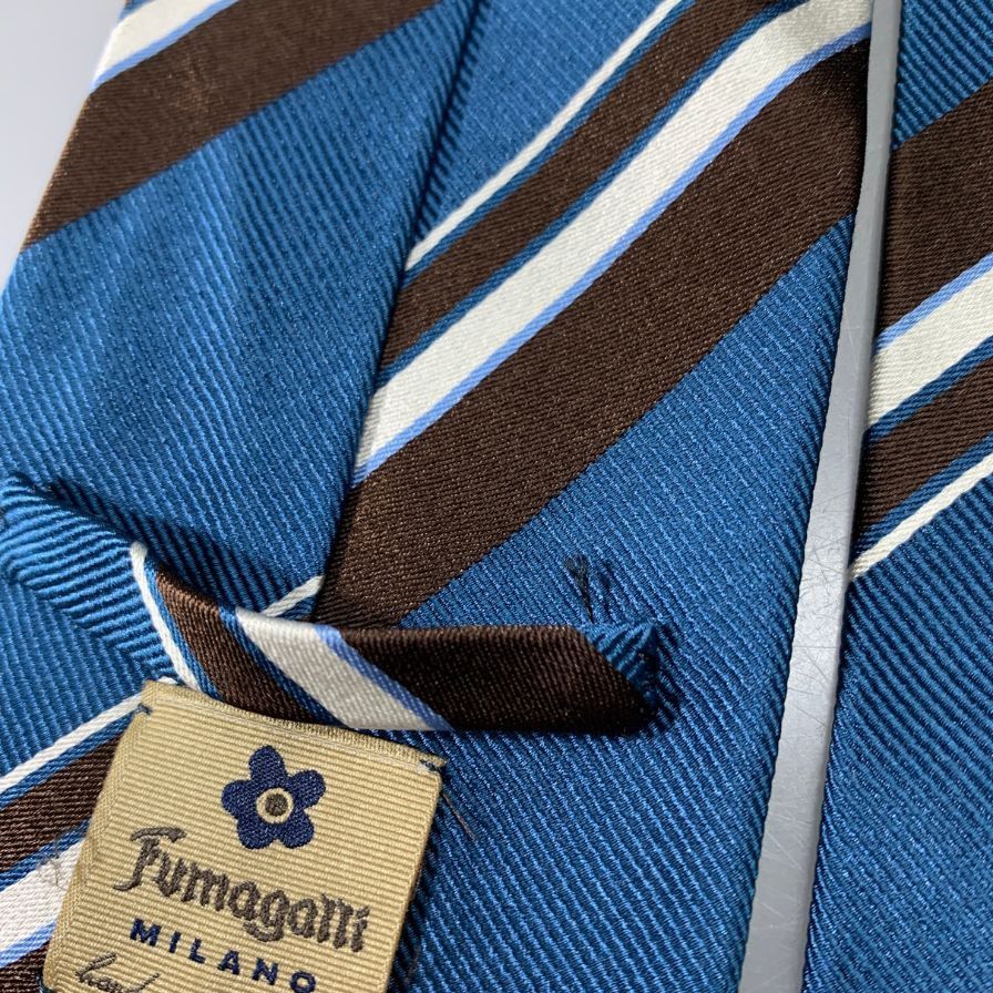 新品 Fumagalli フマガッリ ネクタイ シルク100% THE OLDEST ITALIAN TIE MAKER”! 140年の矜持を誇る【Fumagalli