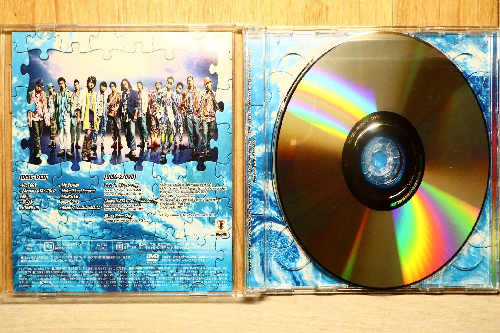 ネヴァー・サティスファイド／ヴィクトリー　日本盤CD サタデー・ナイト・フィーバー (オリジナル・サウンドトラック)[CD