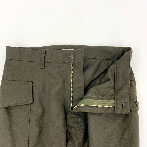 PHIGVEL フィグベル HOPSACK SAFARI TROUSERS Phigvel Hopsack Safari Trousers Forest