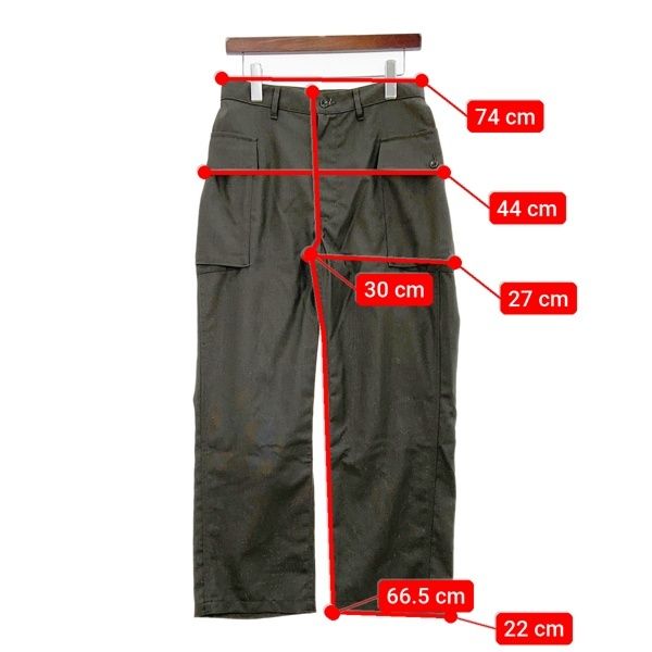 PHIGVEL フィグベル HOPSACK WIDE POCKET TROUSERS トラウザース