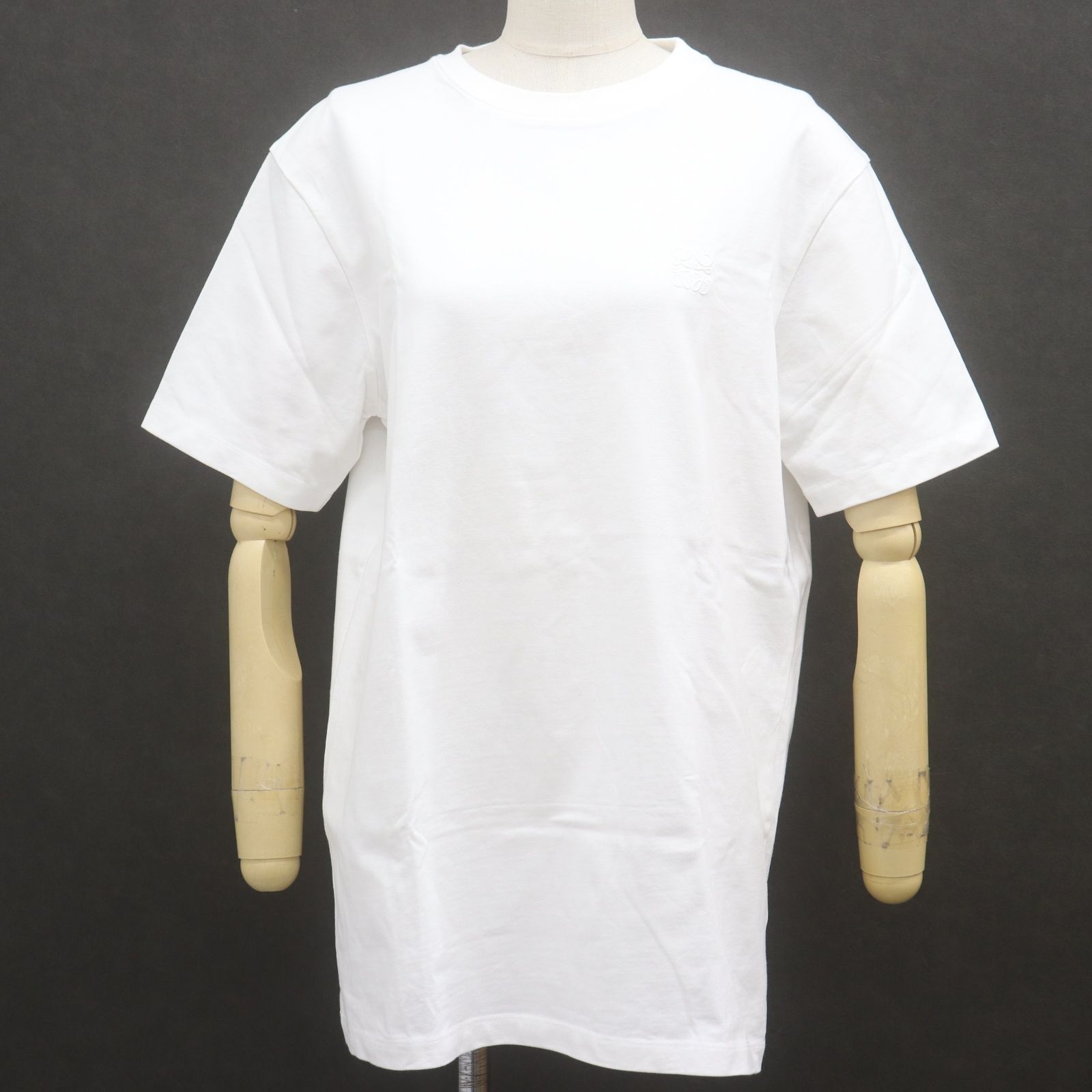 ITGDBC3SI8N8 LOEWE ロエベ Tシャツ ホワイト 白 ロゴ ワンポイント 