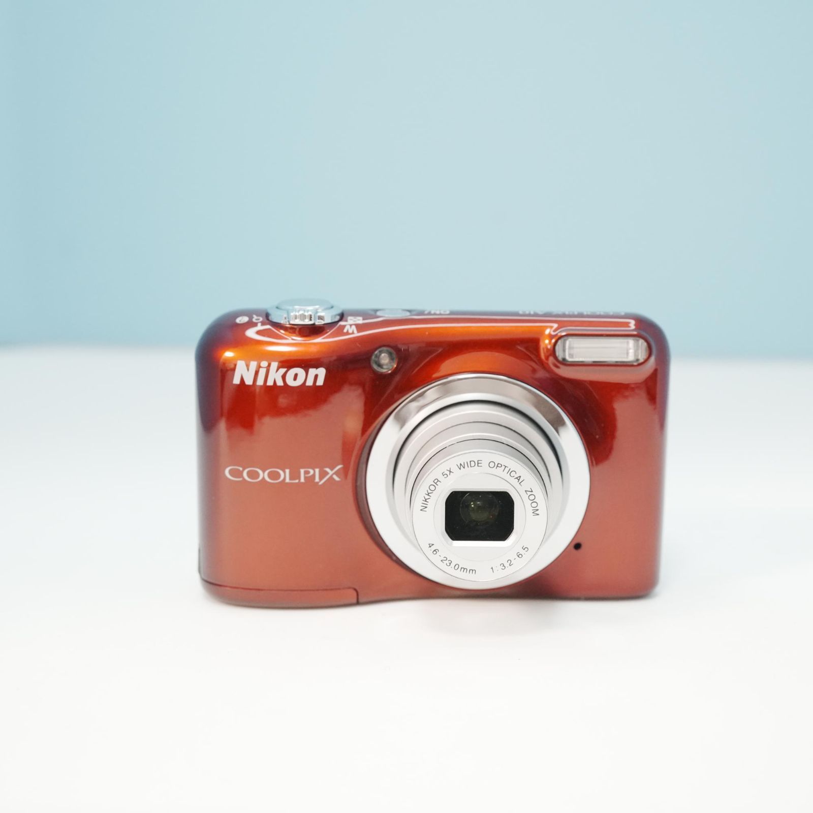 Nikon COOLPIX A10 レッド デジカメ 美品 Nikon COOLPIX A10 デジカメ スマホ転送OK フルセット 美品 a6359