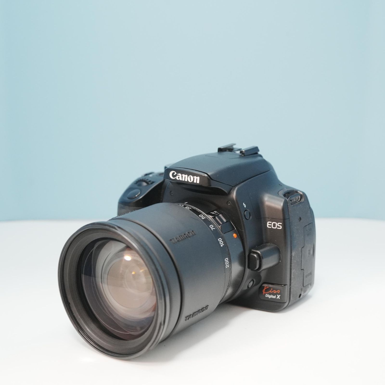 Canon EOS kiss Digital X 一眼レフ スマホ転送OK フルセット a6366