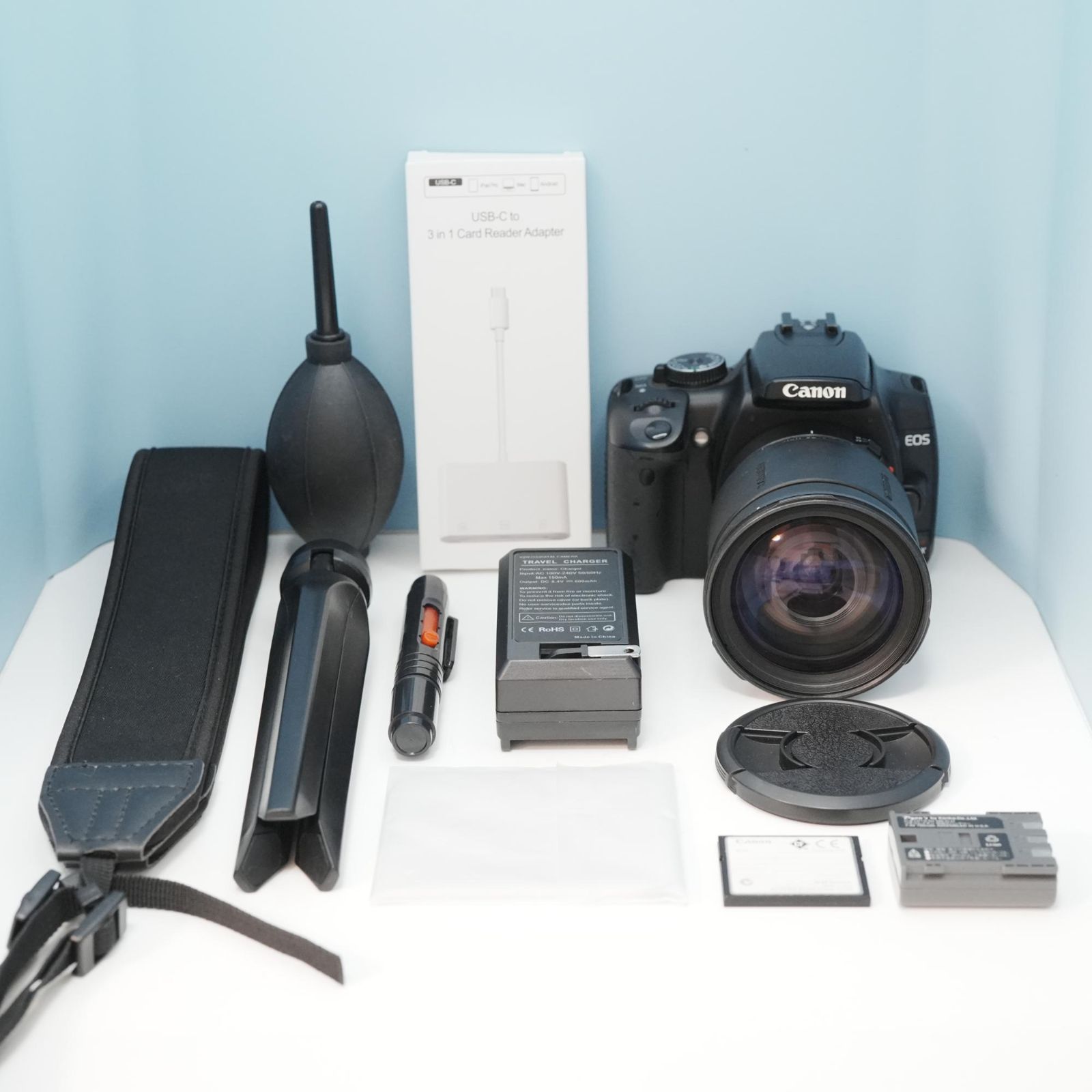 Canon EOS kiss Digital X 一眼レフ スマホ転送OK フルセット a6366