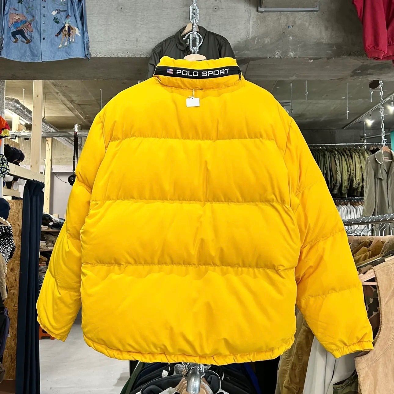 Polo Sport Down Jacket ポロスポーツ ダウンジャケット イエロー 