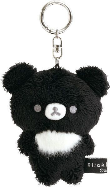リラックマ BASIC RILAKKUMA MONOCHROME ぶらさげぬいぐるみ チャイ