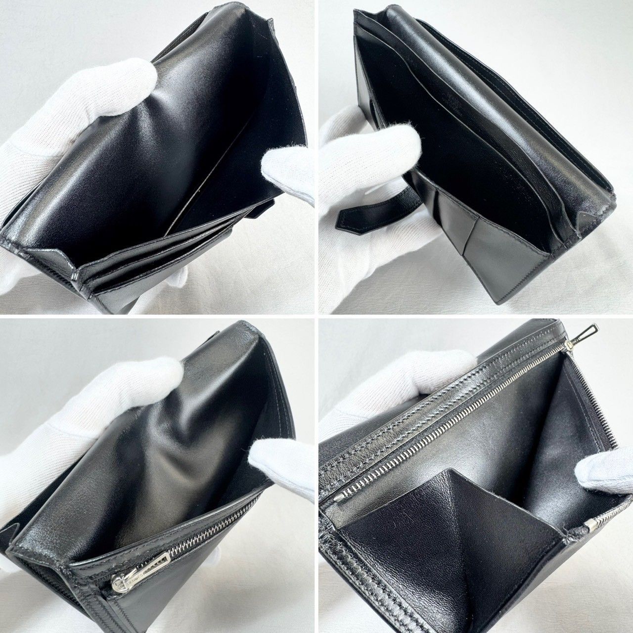 美品】HERMES エルメス ボックスカーフ ベアンスフレ 長財布 □L刻印 