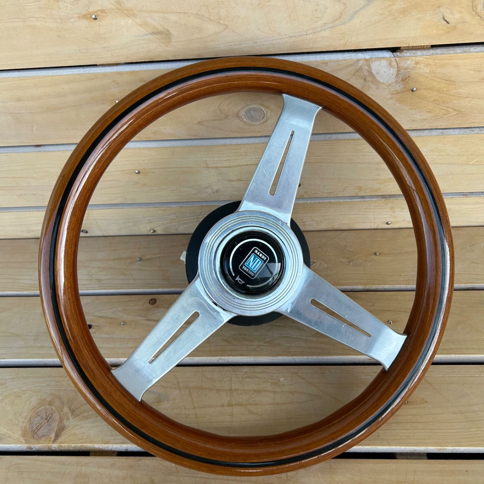 ナルディ クラシック ウッド ステアリング 365㎜ 当時物 NARDI TORINO