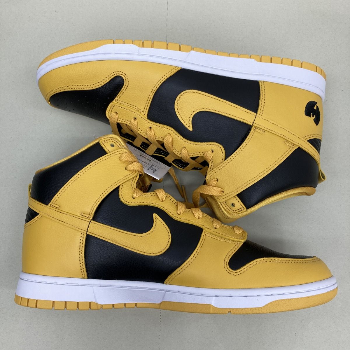 Wu-Tang Clan×NIKE DUNK HI RETRO PREMIUM Black and Pollen 