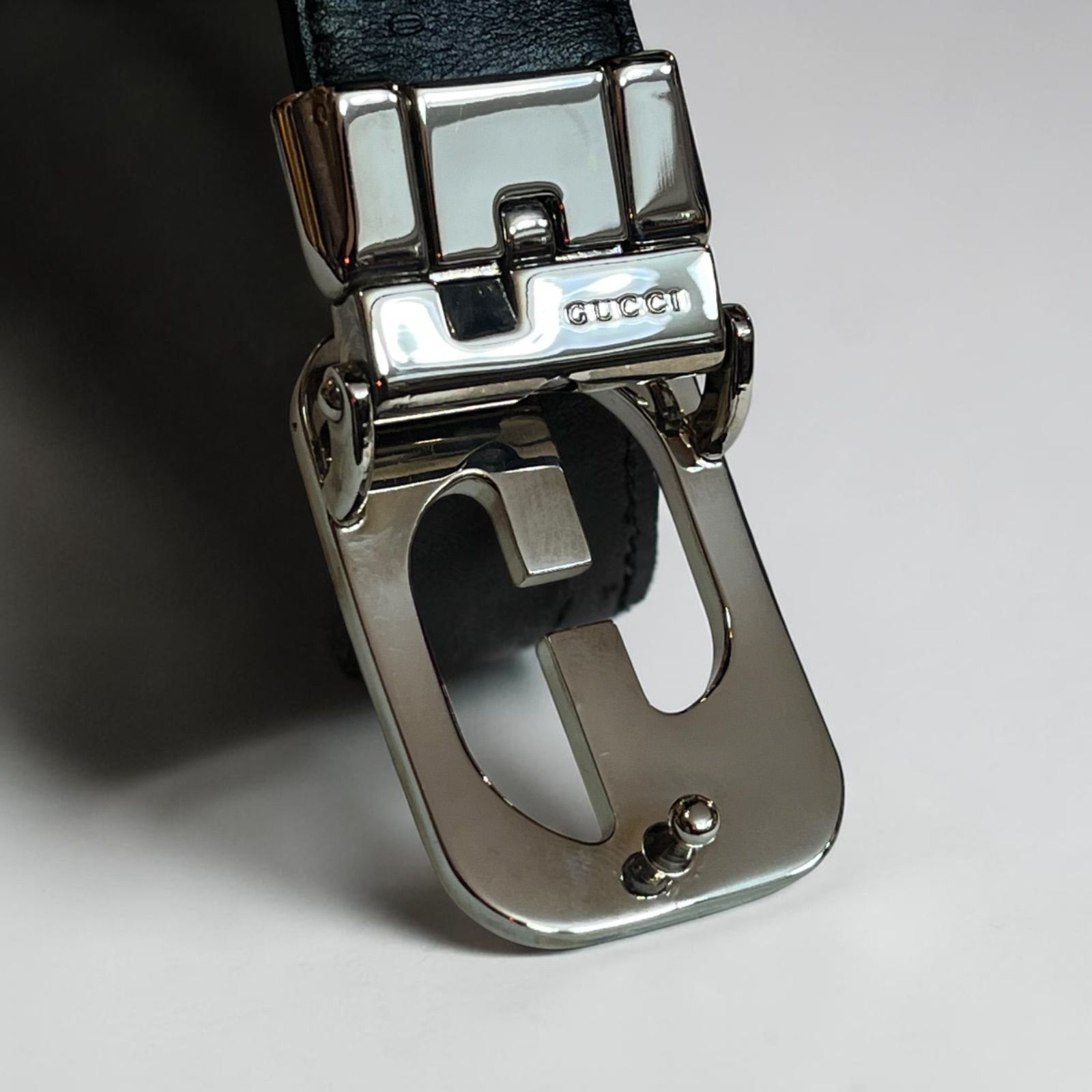 GUCCIグッチ リバーシブル ベルト インターロッキングG キャンバス