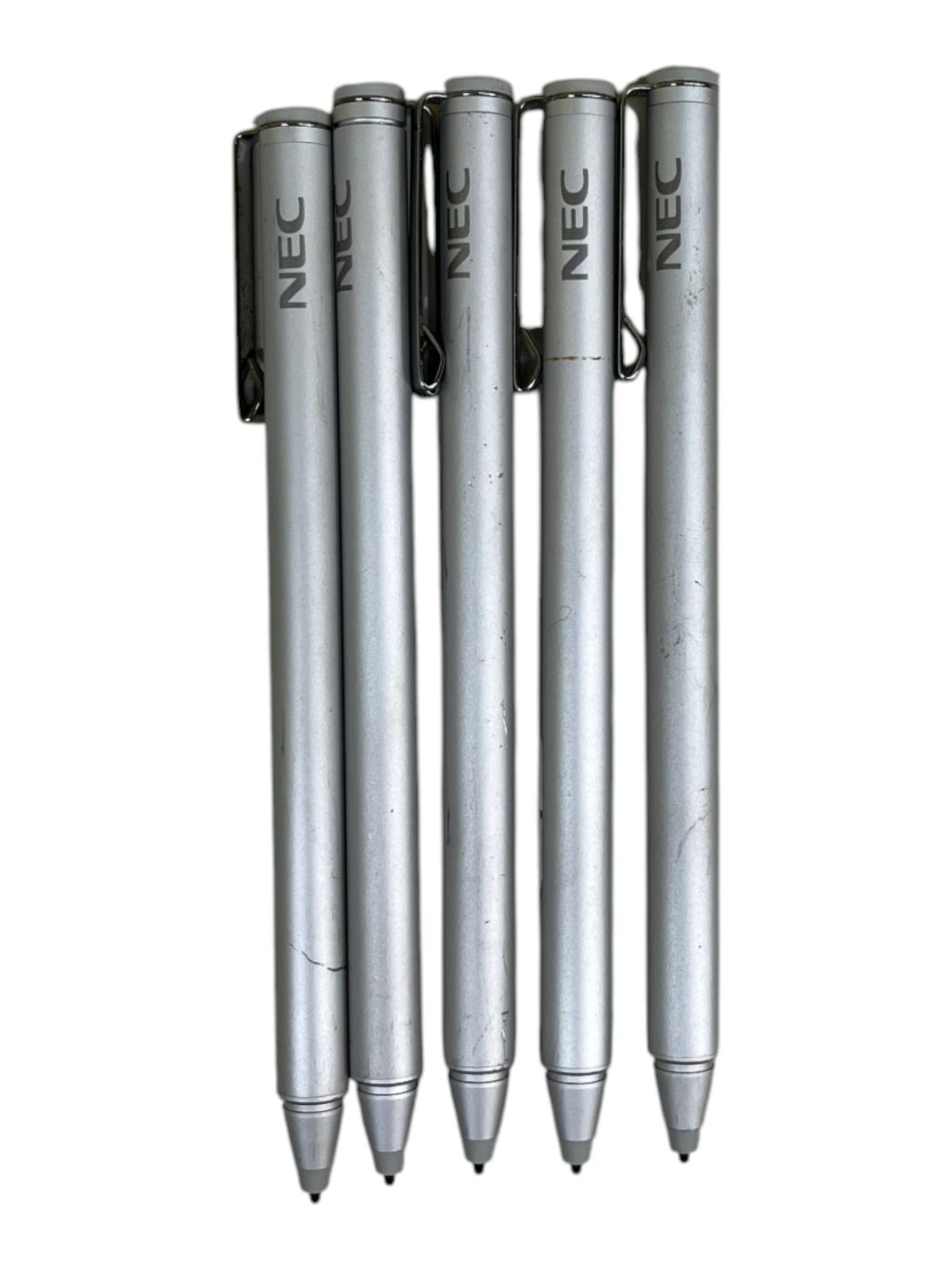 店舗 日本 NEC Active Stylus Pen シルバー 5本セット タッチペン 動作