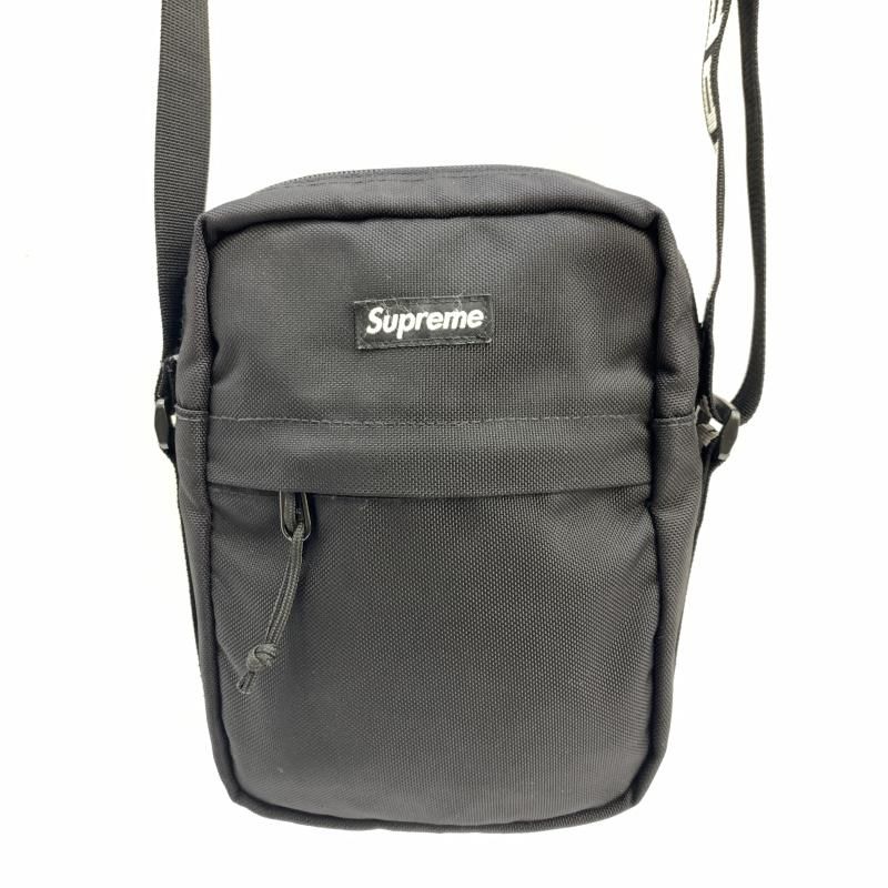 【中古】Supreme Supreme 18SS Shoulder Bag Black シュプリーム[92][240092337014] 中古】Supreme Supreme 18SS Shoulder Bag Black シュプリーム[92