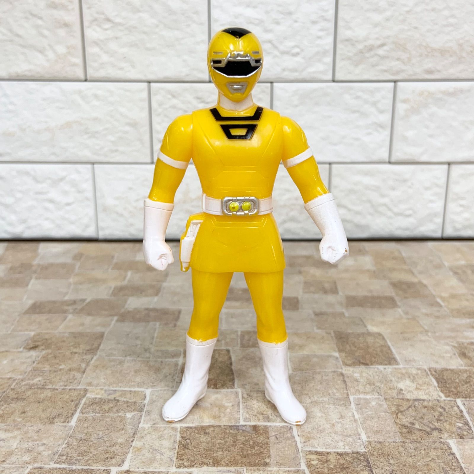 当時物 激走戦隊カーレンジャー ソフビ 4体セット バンダイ BANDAI 