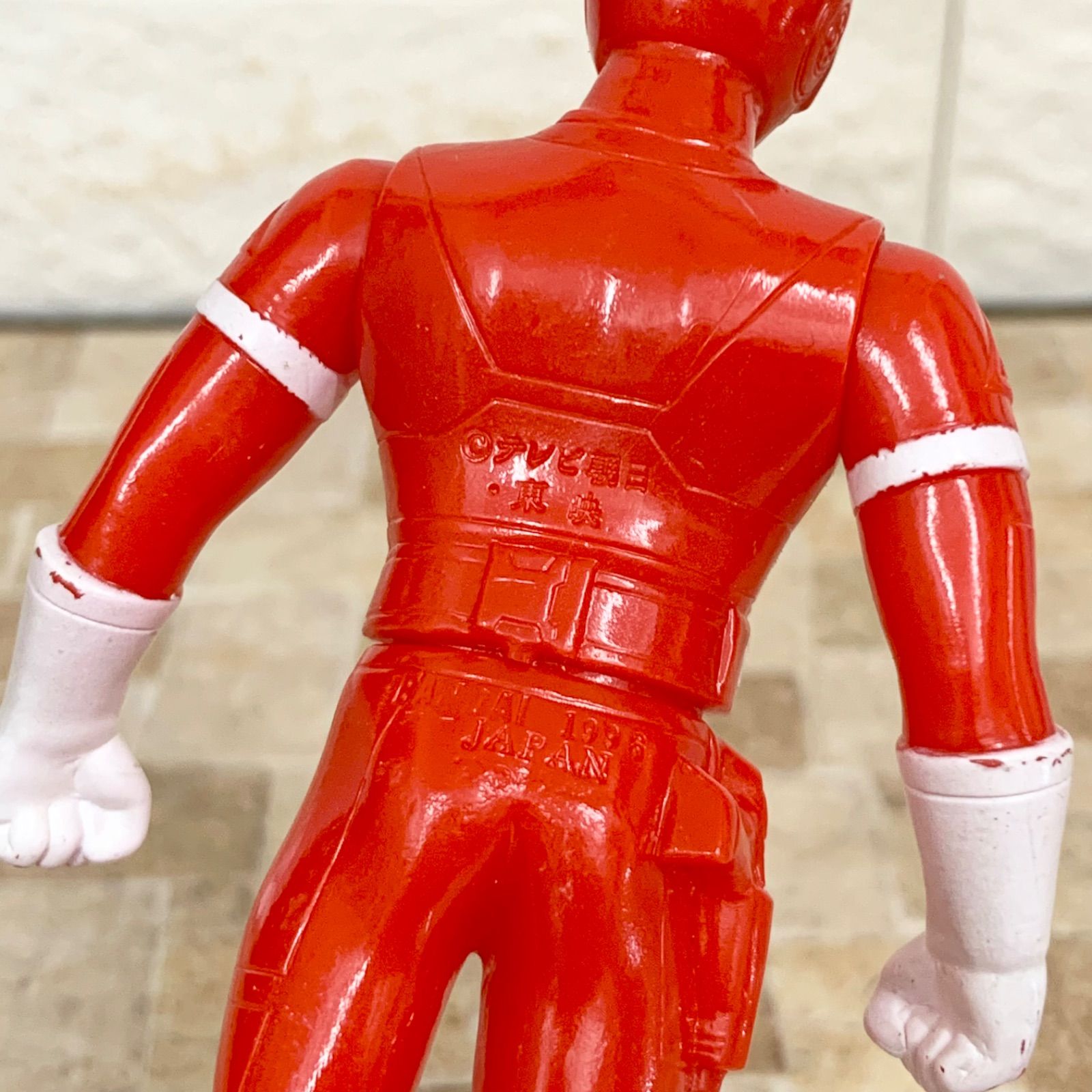 当時物 激走戦隊カーレンジャー ソフビ 4体セット バンダイ BANDAI 